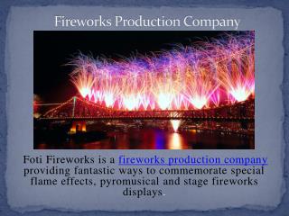 Fireworks Production Company