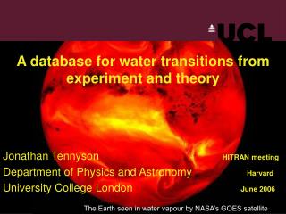 A database for water transitions from experiment and theory