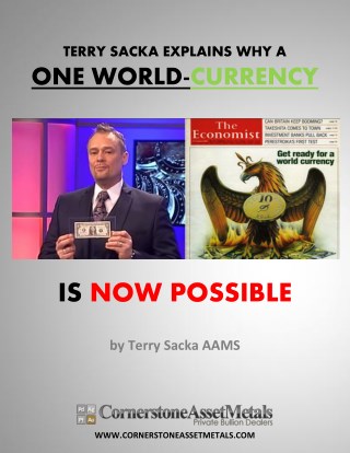 Terry Sacka Explains Why A One World Currency Is Now Possible