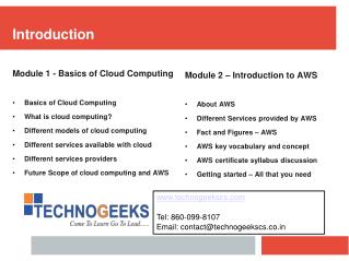 Introduction to Cloud