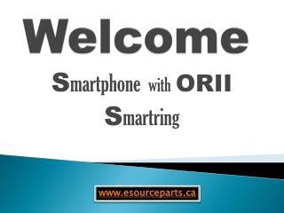 Control your Smartphone with ORII smart ring - PPT