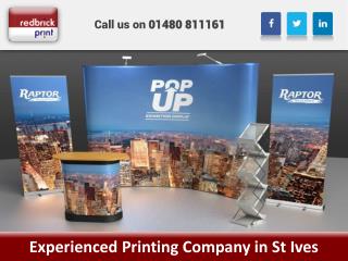 Experienced Printing Company in St Ives