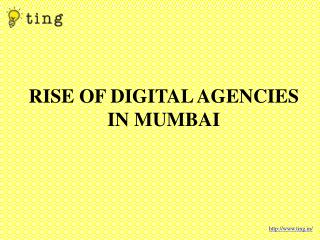 RISE OF DIGITAL AGENCIES IN MUMBAI