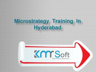 Microstrategy Training In Hyderabad, Microstrategy Training Institutes in Hyderabad, Microstrategy Online Training In Hy