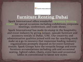 Furniture Renting Dubai