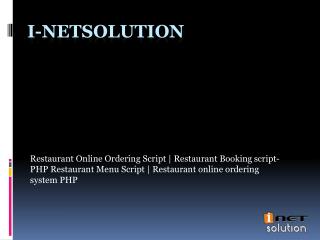 PHP Restaurant Menu Script | Restaurant online ordering system PHP