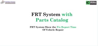 Intelli Catalog FRT System