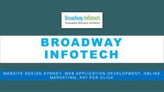 Broadway Info Tech- A Reputed Name in the Field of Online Marketing