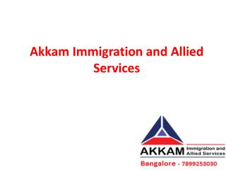 Canada Immigration Consultants in Hyderabad | Akkam overseas services pvt ltd