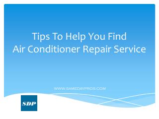 Professional Air Conditioner Repair Baltimore