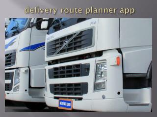 Get Best Delivery Route Planner App