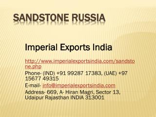 Sandstone Russia