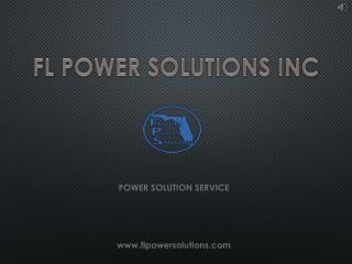 Backup Generator For Your Home - Florida Power Solution Inc