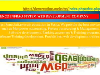 Best webdevelopment education company in Patna