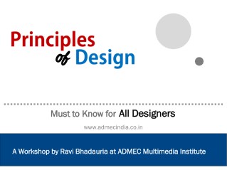 Design Principles for All the Designers