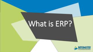 What is ERP