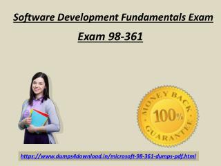 Microsoft 98-361 Exam Study Material - Dumps4Download.in