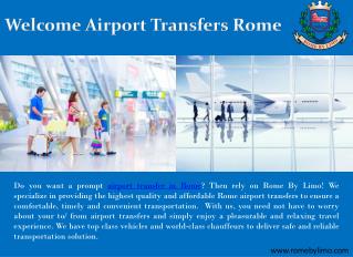 Airport Transfers Rome