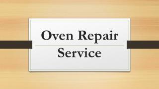 Oven Repair Service