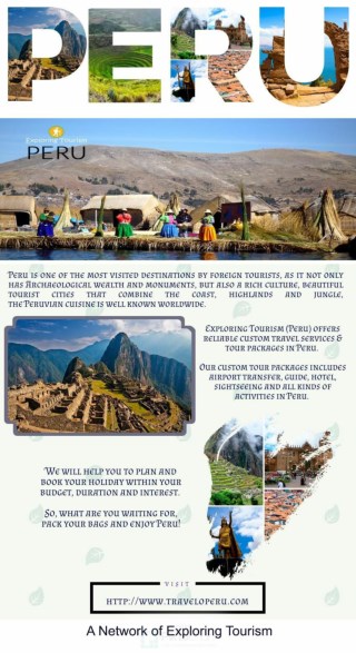 Exploring Tourism: Peru Travel Agency & TourÂ Operator