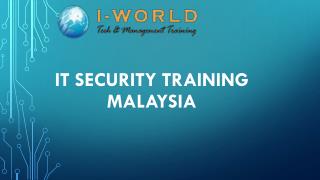 IT Security Training Malaysia