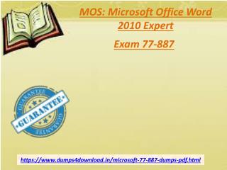 Pass 77-887 Exam Questions - Get Actual 77-887 Dumps 2018