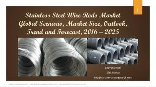 Stainless Steel Wire Rods Market Global Scenario, Market Size, Outlook, Trend and Forecast, 2016 â€“ 2025
