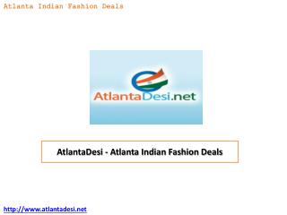 AtlantaDesi - Atlanta Indian Fashion Deals