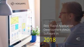 Best Rapid Application Development (RAD) Software in 2018