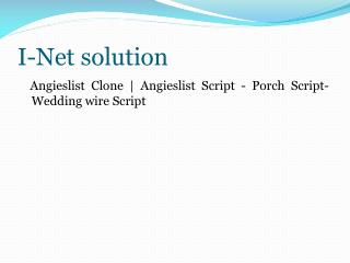 Angieslist Clone | Angieslist Script - Porch Script- Wedding wire Script