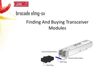 Finding And Buying Transceiver Modules