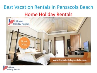 Best Vacation Rentals In Pensacola Beach
