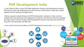 PHP Development India
