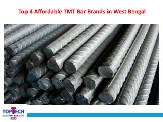 Top 4 Affordable TMT Bar Brands in West Bengal