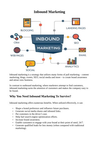 Inbound Marketing