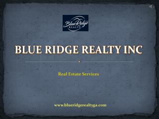 Houses for Sale in Blue Ridge, GA - Blue Ridge Realty Inc