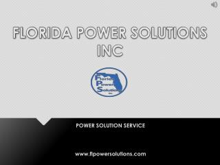 Generators for Commercial Use provide by Florida Power Solution Inc