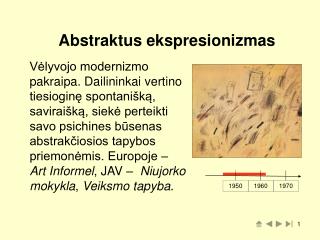 Abstraktus ekspresionizmas