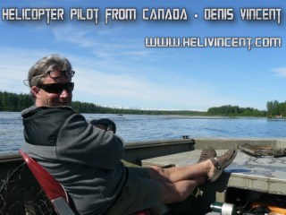 Helicopter Pilot from Canada - Denis Vincent