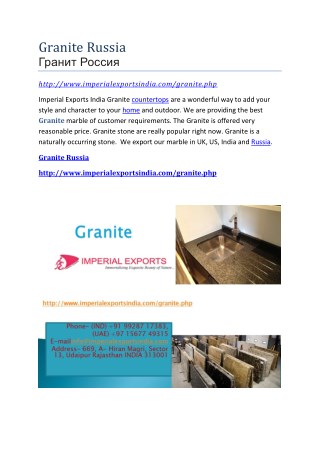 Granite Russia