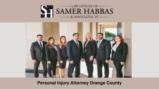 Personal Injury Attorney Orange County