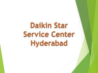 Daiken Service Center in Hyderabad