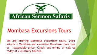 Mombasa Excursions Tours