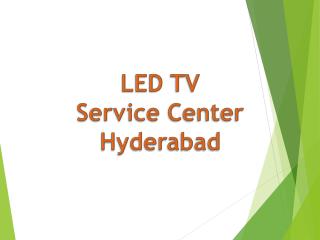 LED TV Service Center in Hyderabad