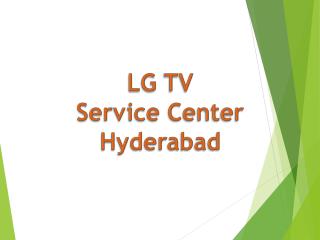 LG TV Service Center in Hyderabad
