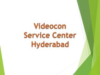 Videocon Service Center in Hyderabad