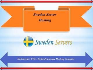 Cheapest Sweden Dedicated and VPS Server Hosting Price