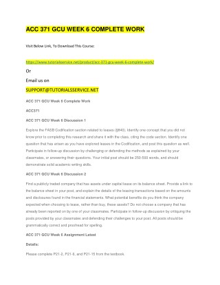 ACC 371 GCU WEEK 6 COMPLETE WORK