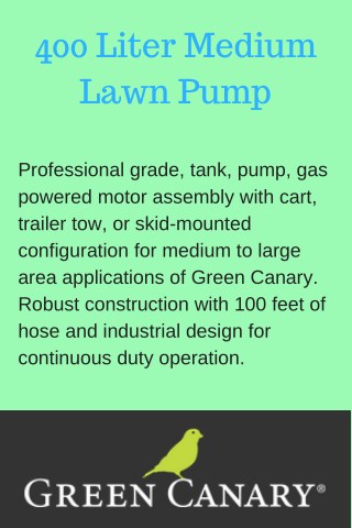 400 Liter Medium Lawn Pump