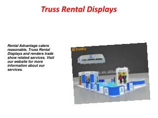 Truss Rental Displays